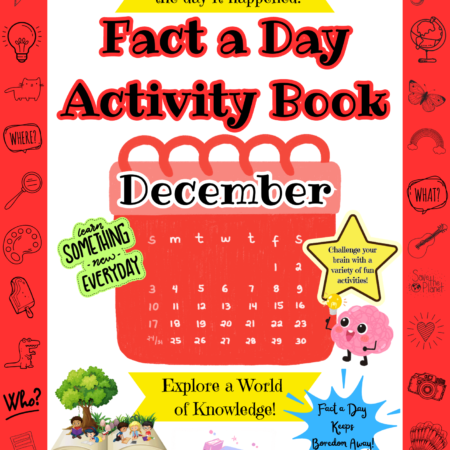December Fact a Day Activity Book