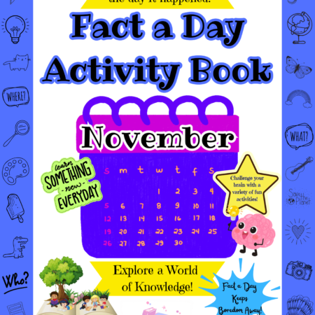 November Fact a Day Activity Book