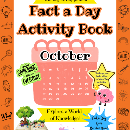 October Fact a Day Activity Book