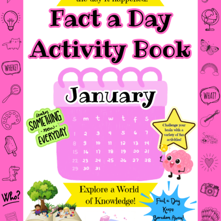 January Fact a Day Activity Book