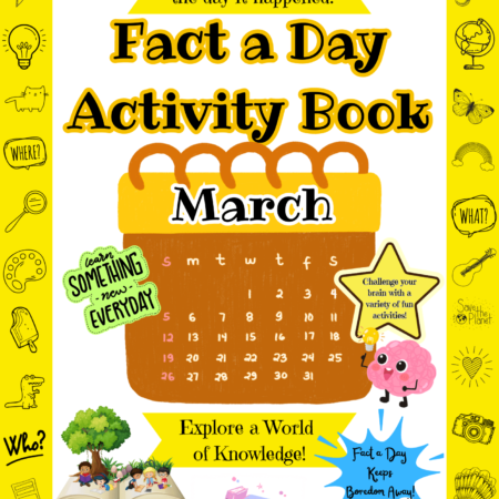 March Fact a Day Activity Book