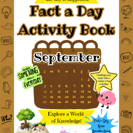 September Fact a Day Activity Book