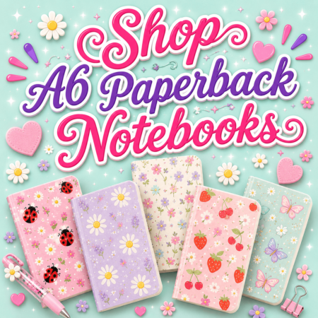 A6 Paperback Notebooks