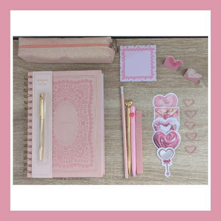 Pretty in Pink Stationery Bundle