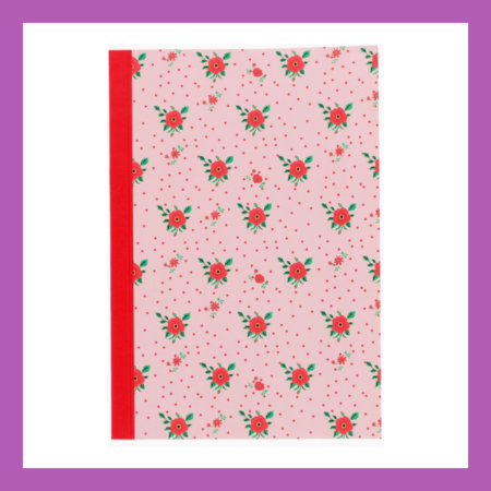 French Rose Notebook