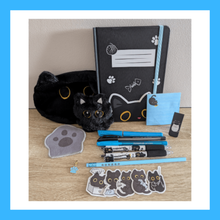 Lucky the Black Cat Stationery Bundle
