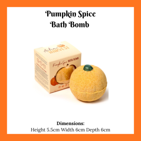 Pumpkin Spice Bath Bomb